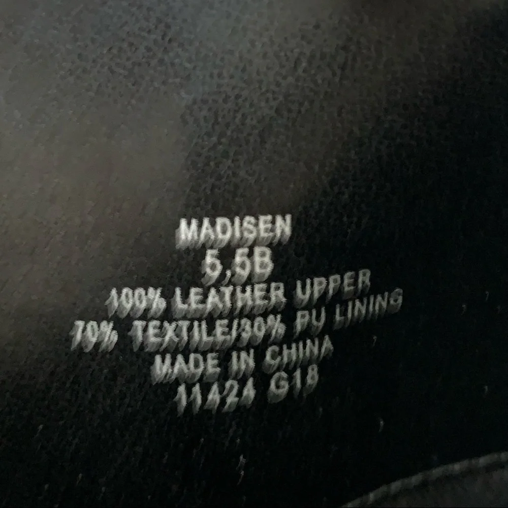 NEW Ralph Lauren Madisen Black Leather Tall Riding Boots with Buckle Size 5.5